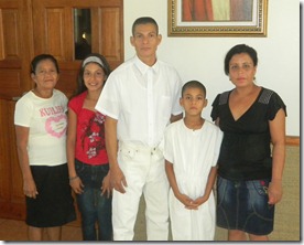 Herson Cruz baptism