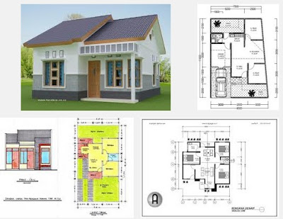  Denah Rumah Sederhana 3 Kamar Tidur Denah Rumah Sederhana 