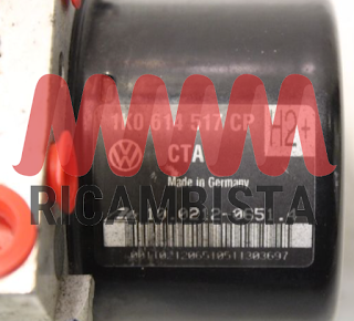 1K0614517CP Volkswagen Scirocco centralina gruppo pompa ABS ATE