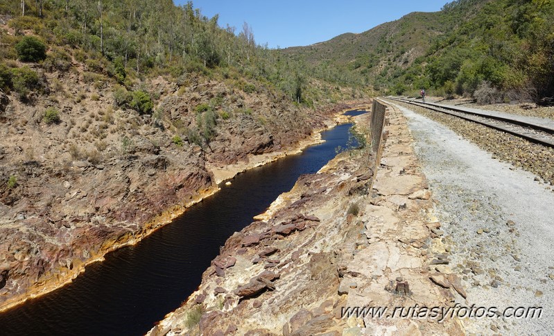 MTB Río Tinto: Estación de Gadea - Estación de Berrocal