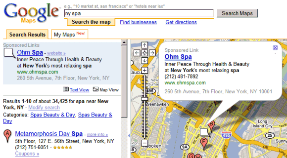 Google Maps Pics. ads from Google Maps are