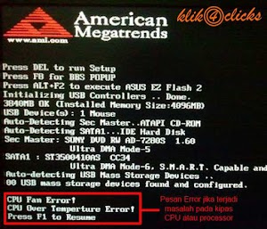 Cara Memperbaiki Laptop Mati Sendiri Karena Mudah Panas atau Overheating