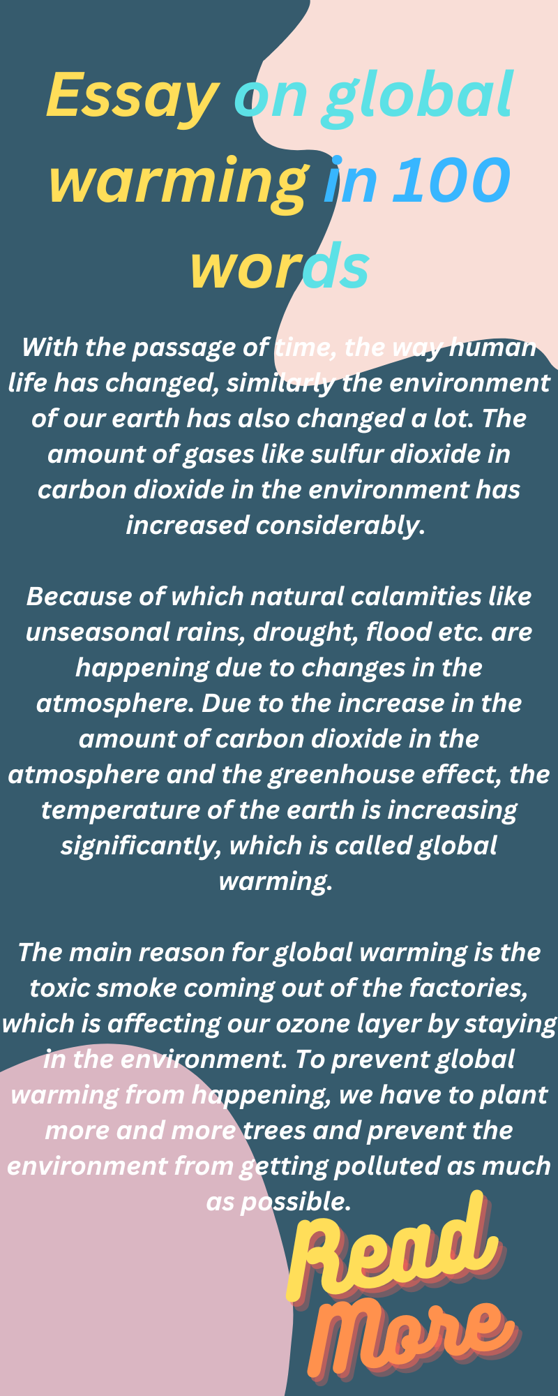 Download PDF Essay on global warming in 300 words