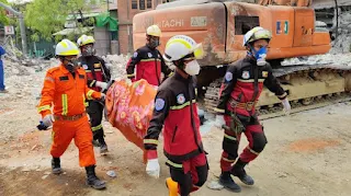 Death toll from earthquake rises to over 3,300 nationwide