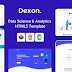 3in1 Best Data Science and Analytics HTML Template 