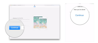 Cara Melakukan Restore Transfer data dari iPad lama ke iPad baru Anda