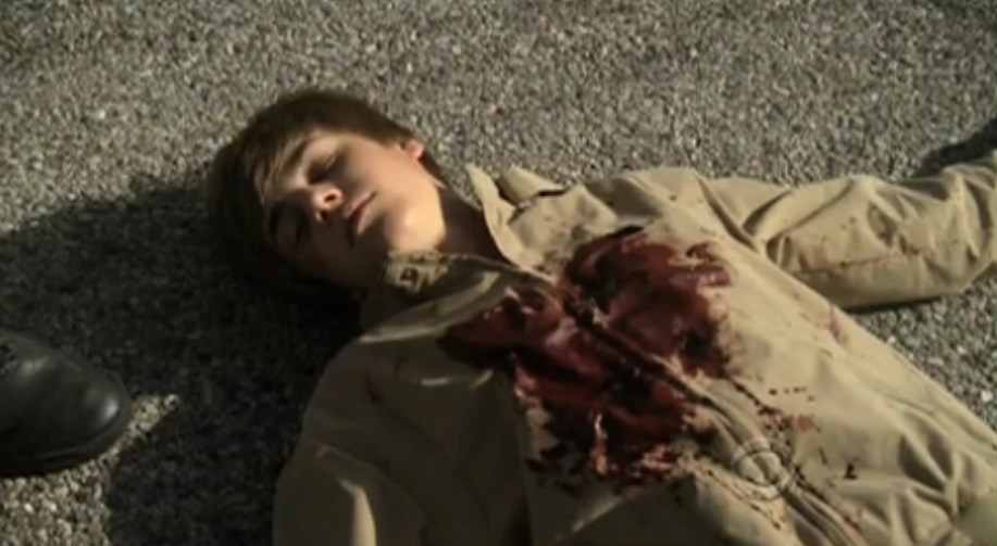 justin bieber shot in csi.  justin bieber csi shot dead.