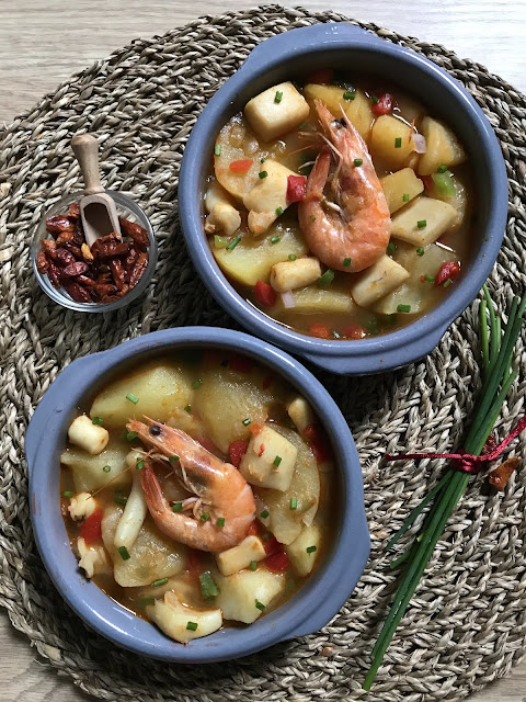 CÓMO HACER PATATAS CON SEPIA ¡Receta Tradicional!