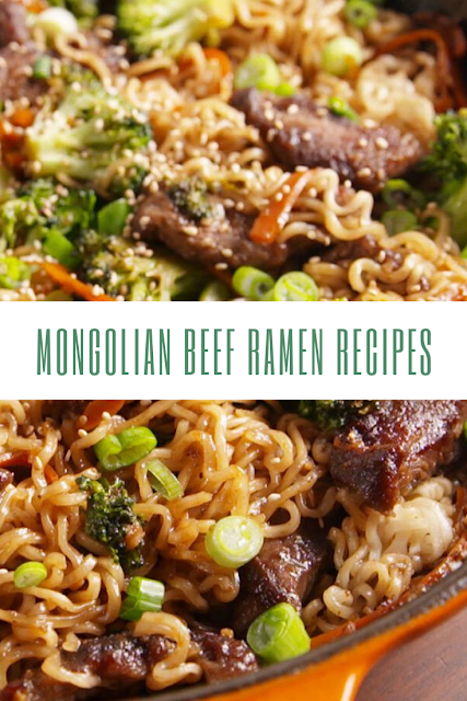 Mongolian Beef Ramen Recipes