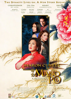 Mano Po 6: A Mother's Love is the sixth installment in the Mano Po film franchise, following Mano Po 5: Gua Ai Di in 2006.