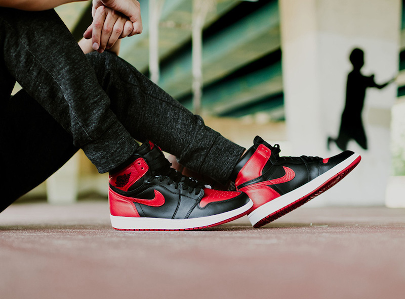 Air Jordan 1 OG Banned 555088-001 On-Feet Look