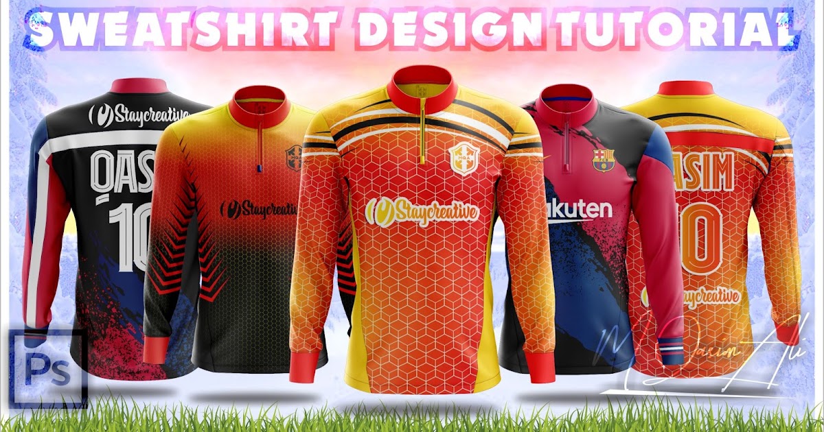 Download Photoshop Mockup PSD Tutorial_Amazing Sweatshirts Design ...