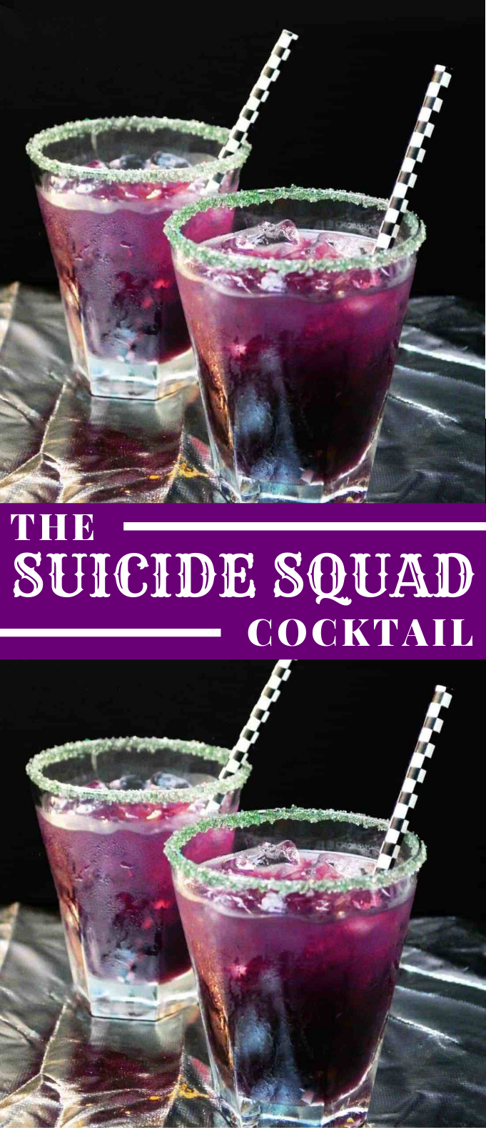 COCKTAIL – THE SUICIDE SQUAD #mixdrink #drinks