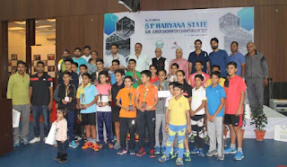 51st Haryana State Sub-Junior Badminton Championship Devika Sihag & Ridhi Kaur Toor 