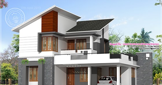 1878 sq feet free floor plan and elevation Home Kerala Plans