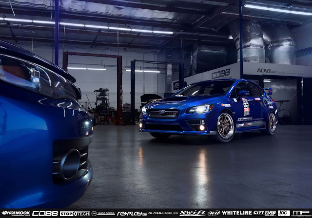 2015 Subaru WRX STi with ADV.1 Wheels