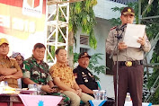 Kapolres Dedy Dewanto "Deklarasi" di Lapangan Gasis Watansoppeng