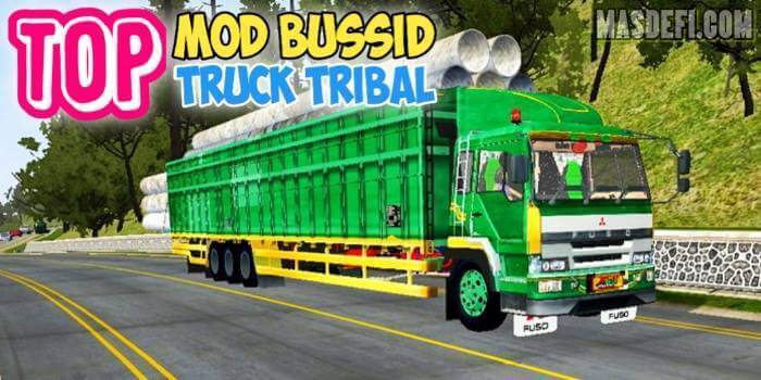 download mod bussid truck tribal