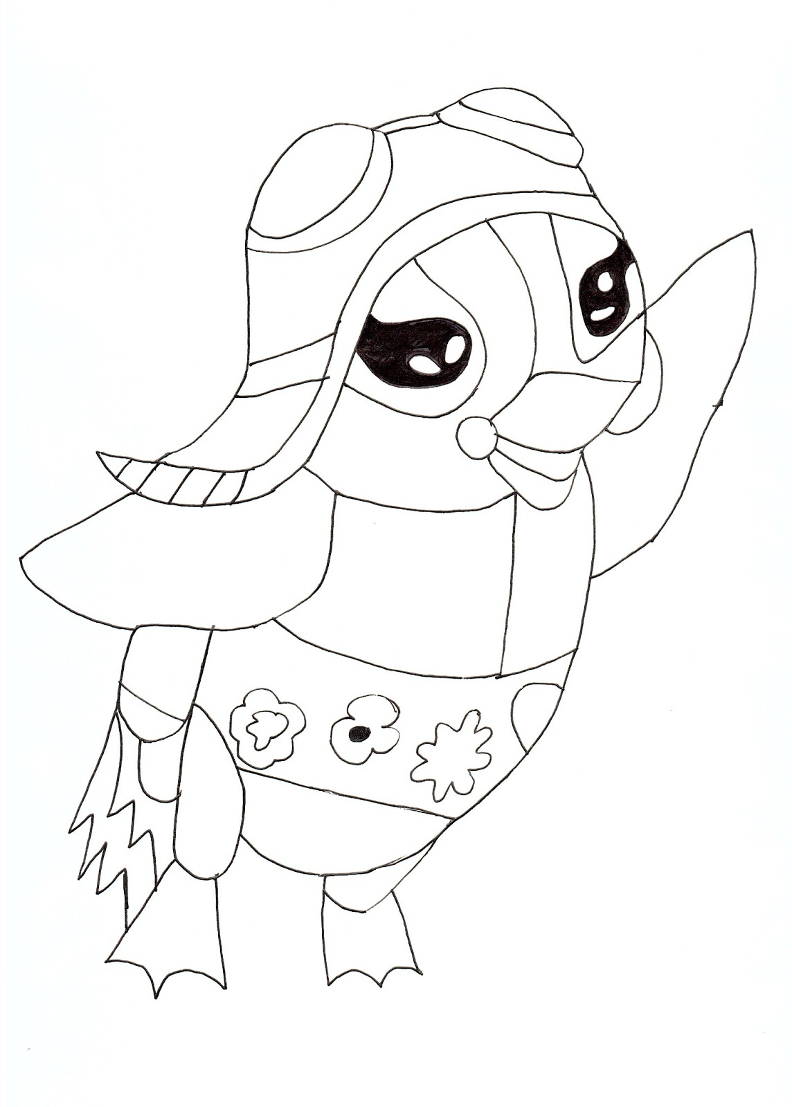 CLICK HERE TO PRINT Free printable monster high coloring sheet for Robecca Steam s