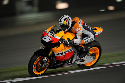 2011 Repsol Honda RC212V MotoGP Action View