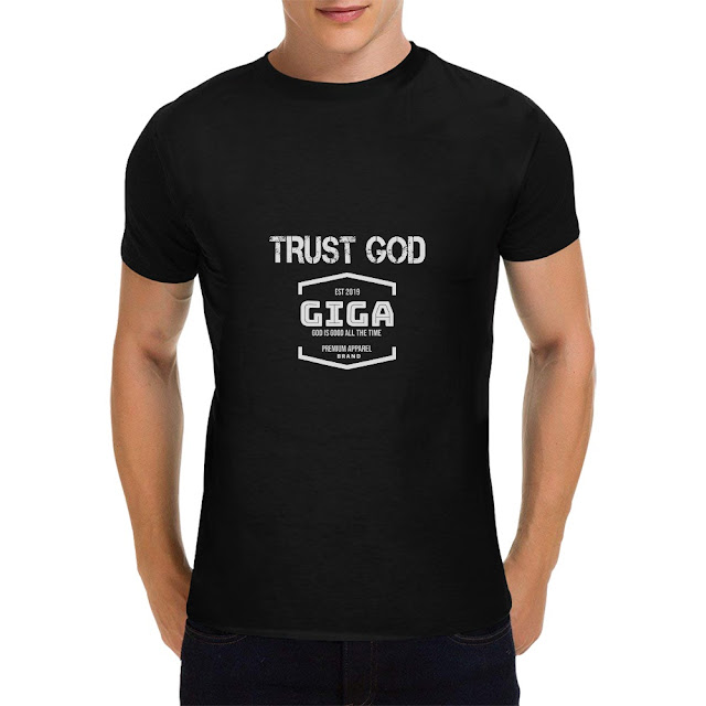 GIGA Brand Trust God Men T-shirt