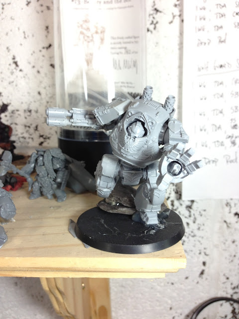 Forgeworld Space Wolf Relic Contemptor Dreadnought