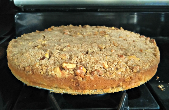 Coffee Cake Cooling