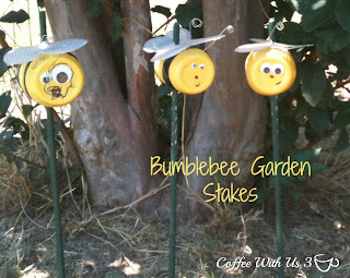 Bumblebee Garden Stakes