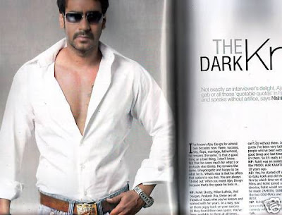 Sanjay Dutt and Ajay Devgan Cineblitz Magazine hot Photoshoot Pictures November 2009