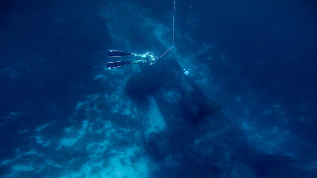 Freediving B-24 Liberator Vis Chorwacja