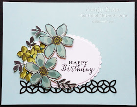 Heart's Delight Cards, Detailed With Love, Share What You Love Suite, Happy Birthday, Stampin' Up!