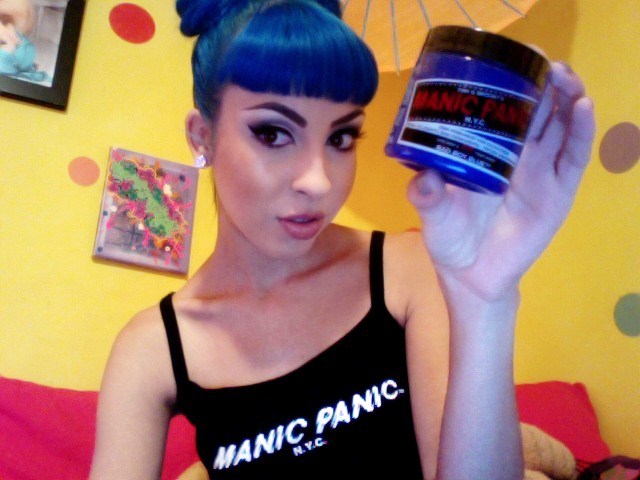 I got some great news that.. manic panic my favorite hair dye wanted to 