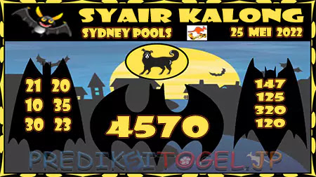 Prediksi Sydney Kalong Keramat Rabu 25-Mei-2022