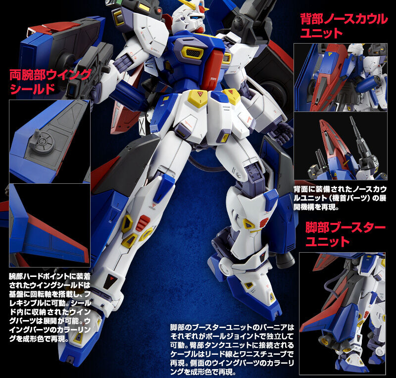 MG 1/100 MISSION PACK P TYPE FOR GUNDAM F90 - 12
