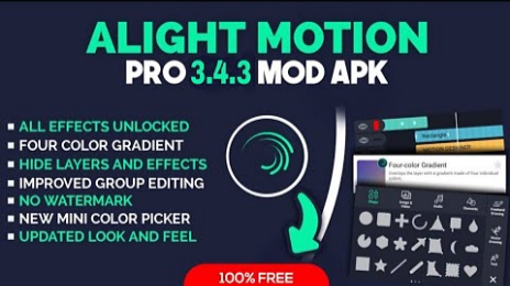 Alightmotion mode apk download link version 3.4 latest updates | @ugamadream