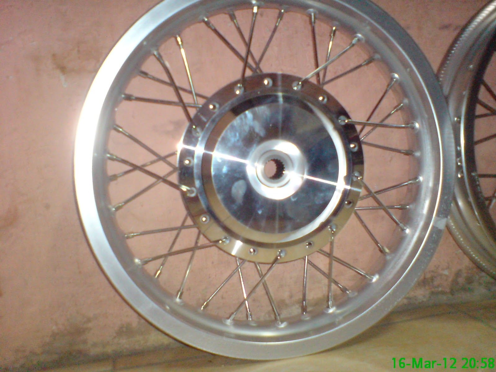 Velg Champ Silver Ring 14 Buat Vario Beat Scoopy Velg Motor Murah