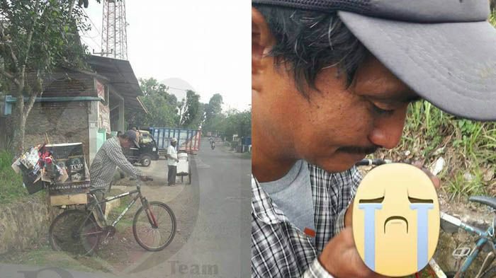 Bapak Penjual Mainan ini Menangis di Pinggir Jalan Ketika 