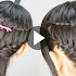 How To Create  Waterfall And Ladder Braid Hairstyle - See Tutorial