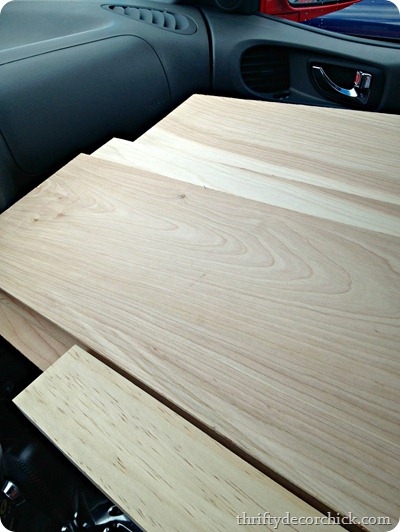 building floating shelves