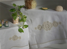 Towels of linen - Asciugamani di lino