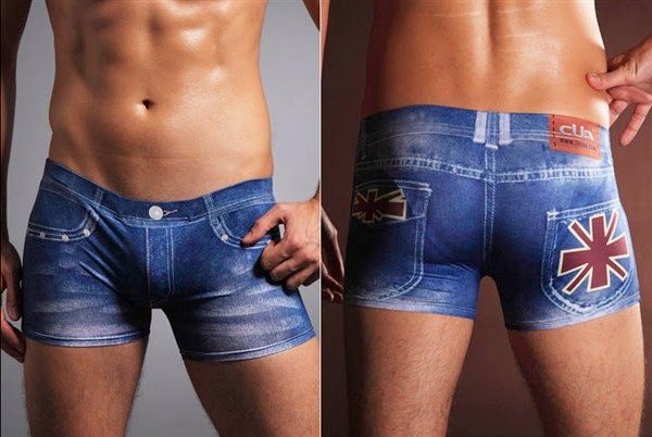 model celana jeans pendek untuk pria terbaru