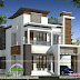 1616 sq-ft decorative contemporary house plan