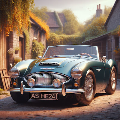 Austin-healey 3000 sports car A British Sports Car Legend