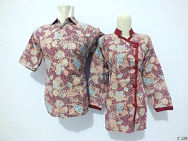 15 Model  Baju  Batik  Guru  Modis 2019 Desain Modern 