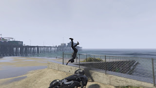 Image de GTA Online de Rockstar dans laquelle je provoque un accident.