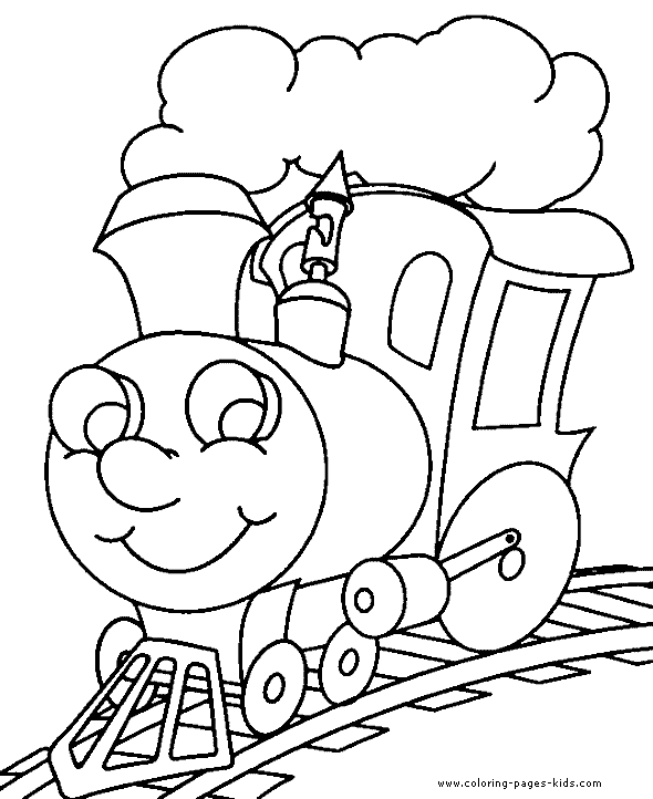 Train Coloring Pages