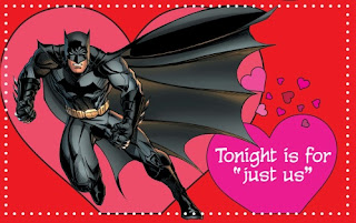 Batman Valentine's Day card from Young Romance #1