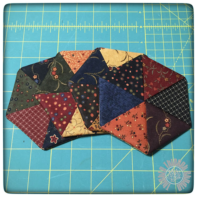 5 Minute Hexie Coasters Tutorial by Thistle Thicket Studio. www.thistlethicketstudio.com