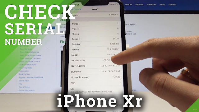 iPhone serial number check 