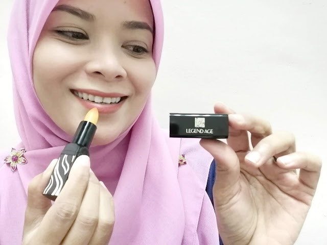 Legend Age Lipstick - Gincu Bibir 4 dalam 1 Dari Bahan Semulajadi Yang Selamat Digunakan